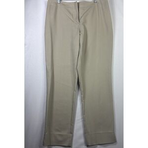 Chico's So Slimming Brigitte High Vent  Slim Crop Pants Size 1.5